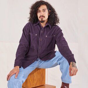 Big Bud Press Deep Purple Button Down Shirt